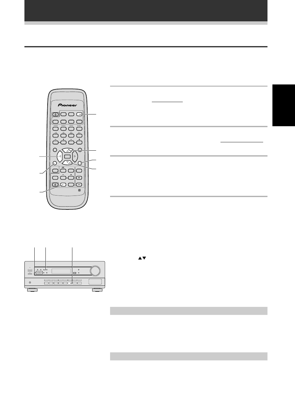 Uso del sintonizzatore, Trovare una stazione, Italiano trovare una stazione | 4 sintonizzarsi su una stazione, Modalità mpx, Modalità rf att, Rf att | Pioneer VSX-409RDS User Manual | Page 63 / 120