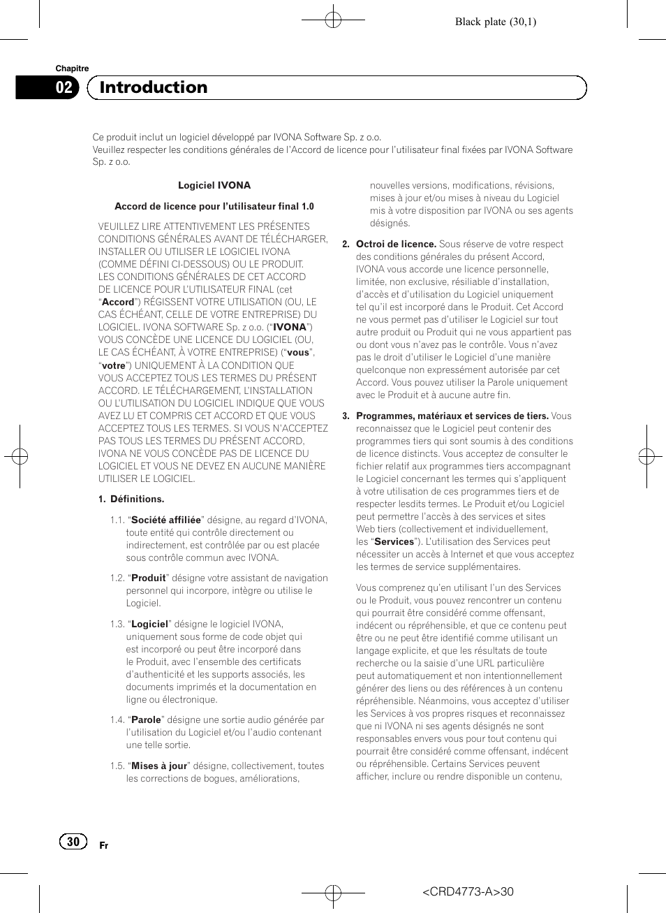 02 introduction | Pioneer AVIC-F960BT User Manual | Page 30 / 132