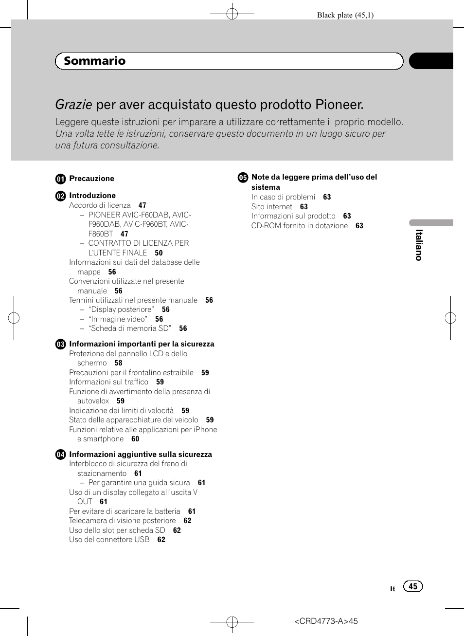 Pioneer AVIC-F960BT User Manual | Page 45 / 132