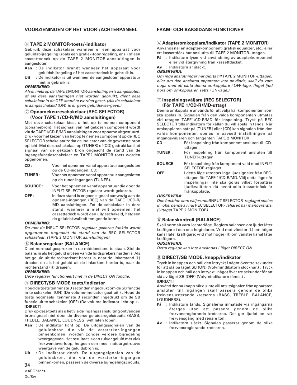 Pioneer A-509R User Manual | Page 34 / 56