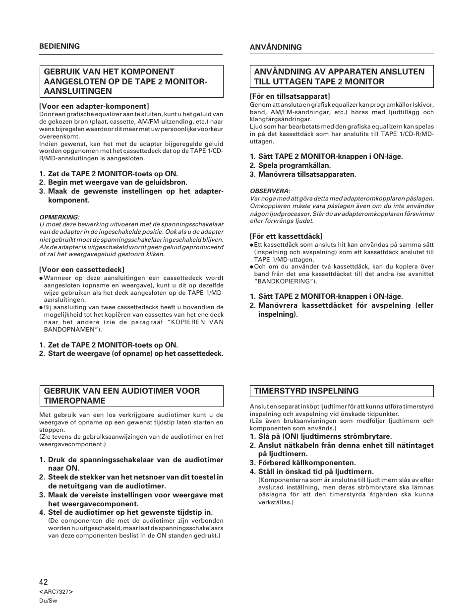 Pioneer A-509R User Manual | Page 42 / 56