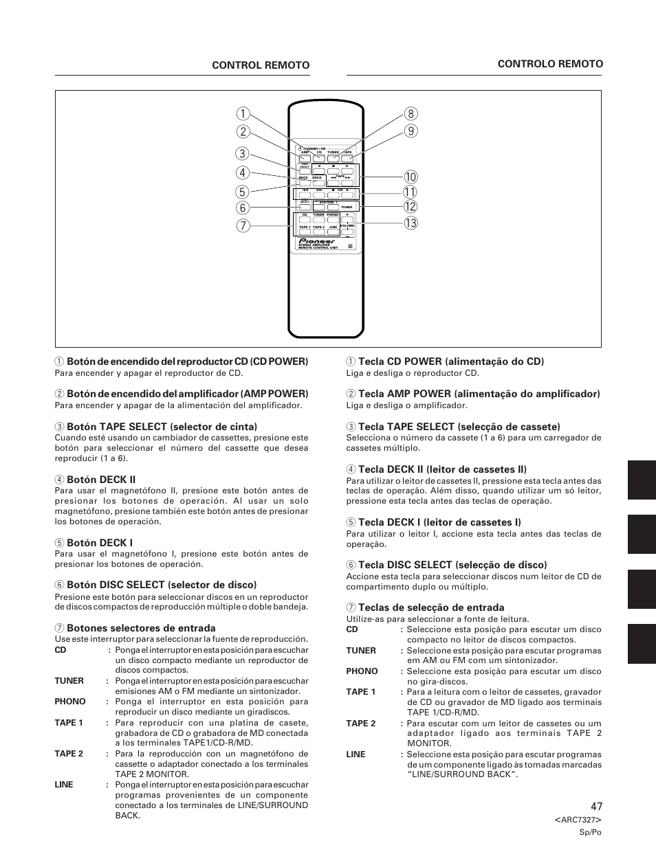 Pioneer A-509R User Manual | Page 47 / 56