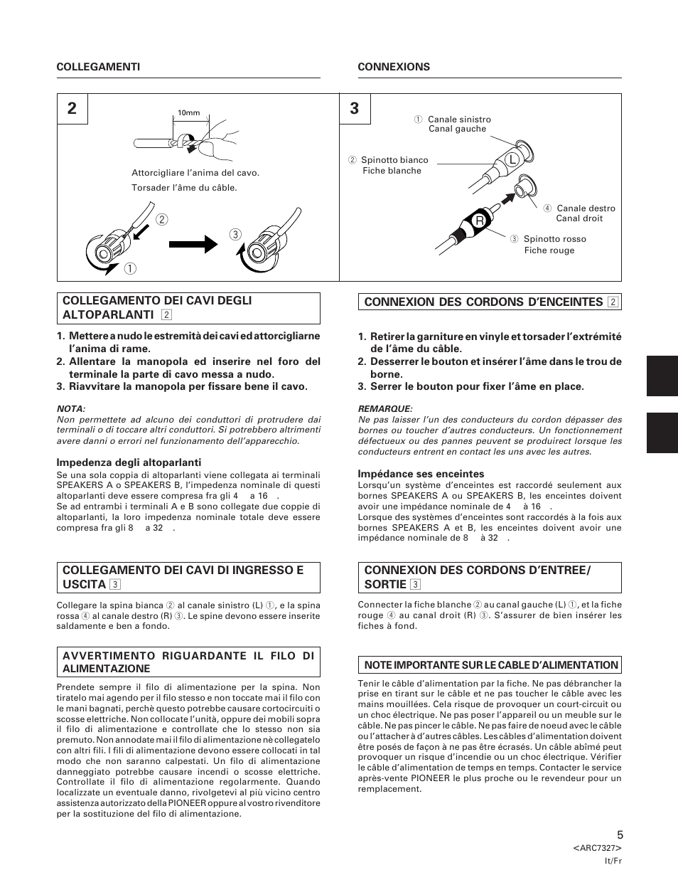Pioneer A-509R User Manual | Page 5 / 56