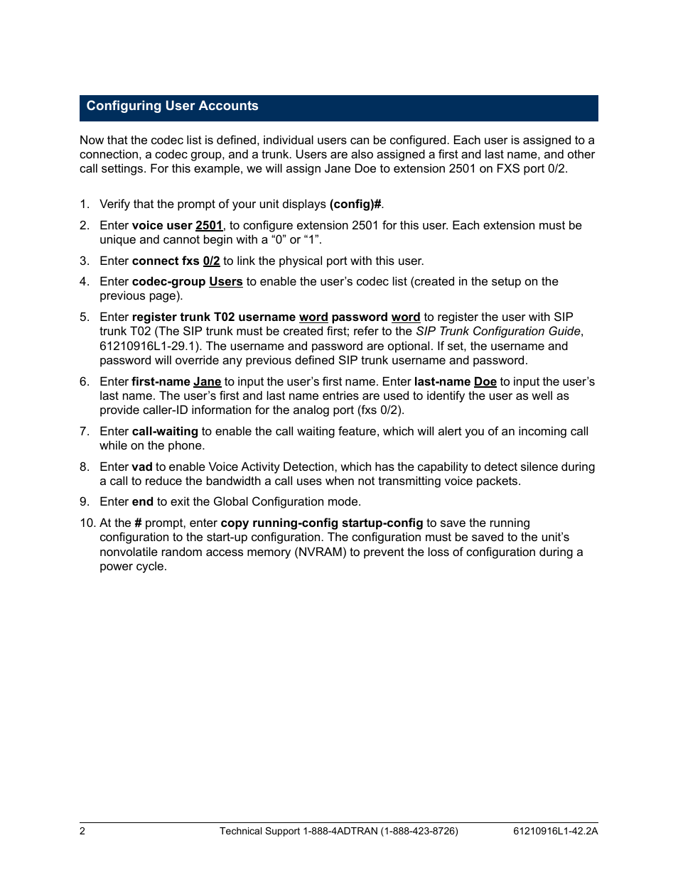 ADTRAN 900 Series User Manual | Page 2 / 2