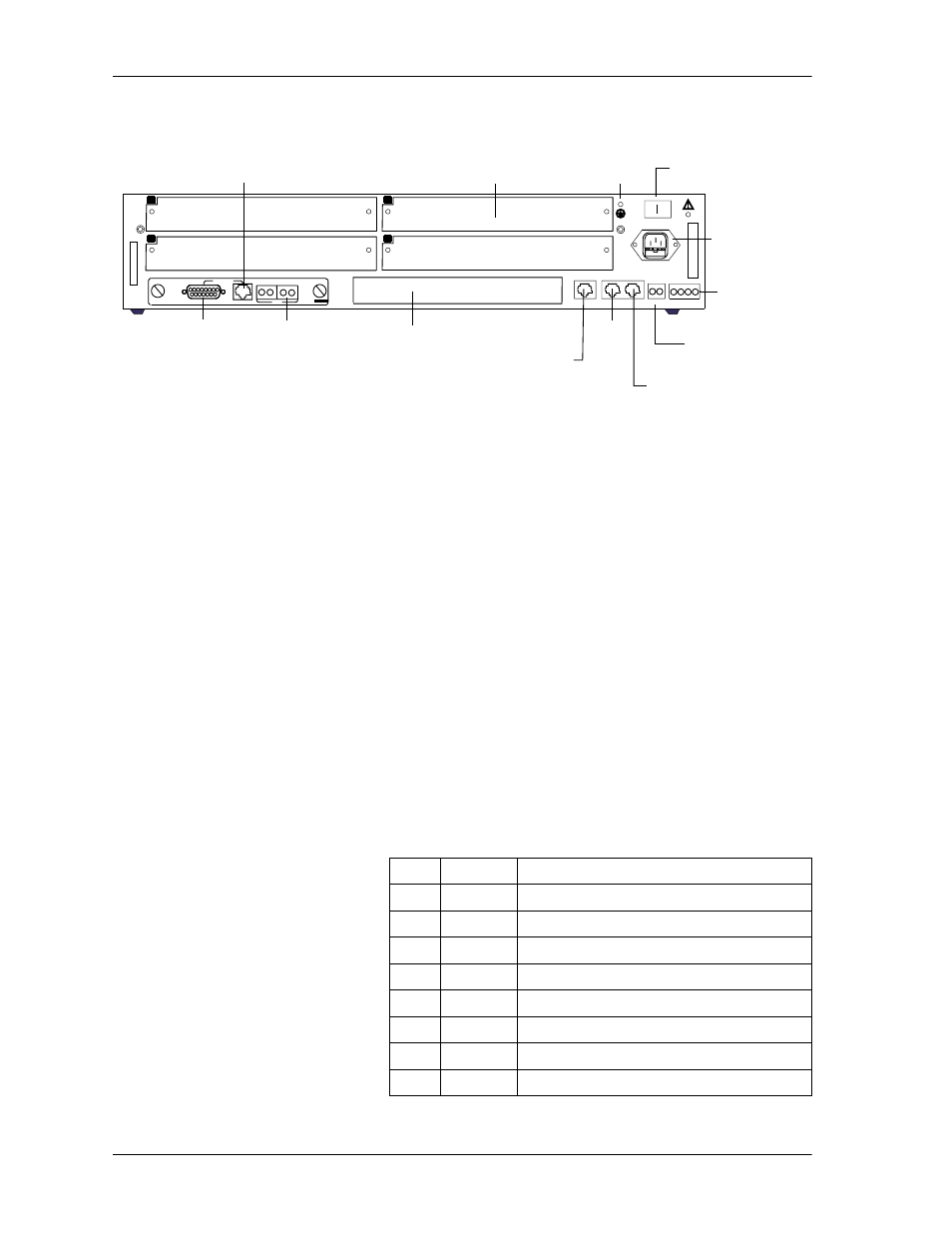 Control/chain in port | ADTRAN Atlas 550 User Manual | Page 40 / 262