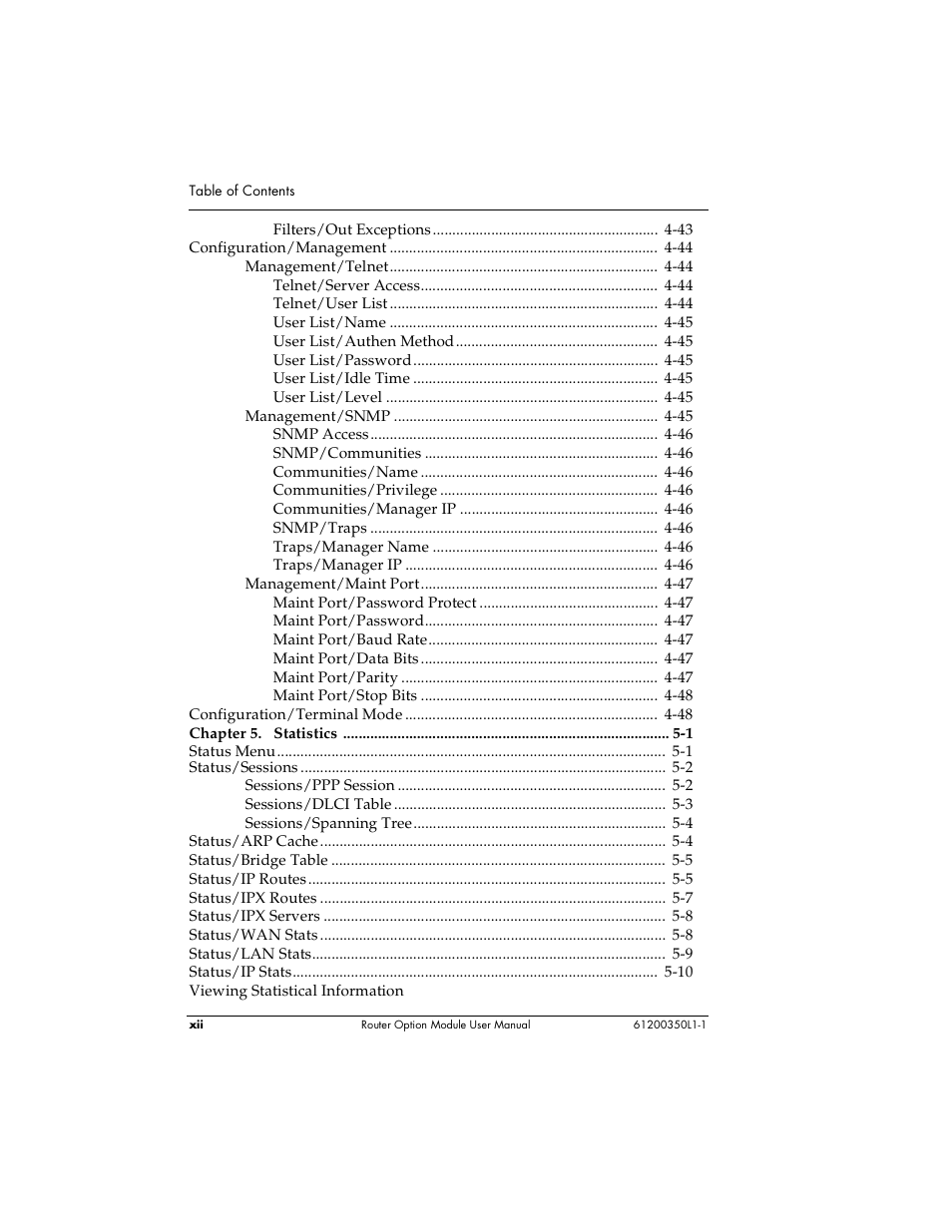 ADTRAN 1200350L1 User Manual | Page 12 / 134
