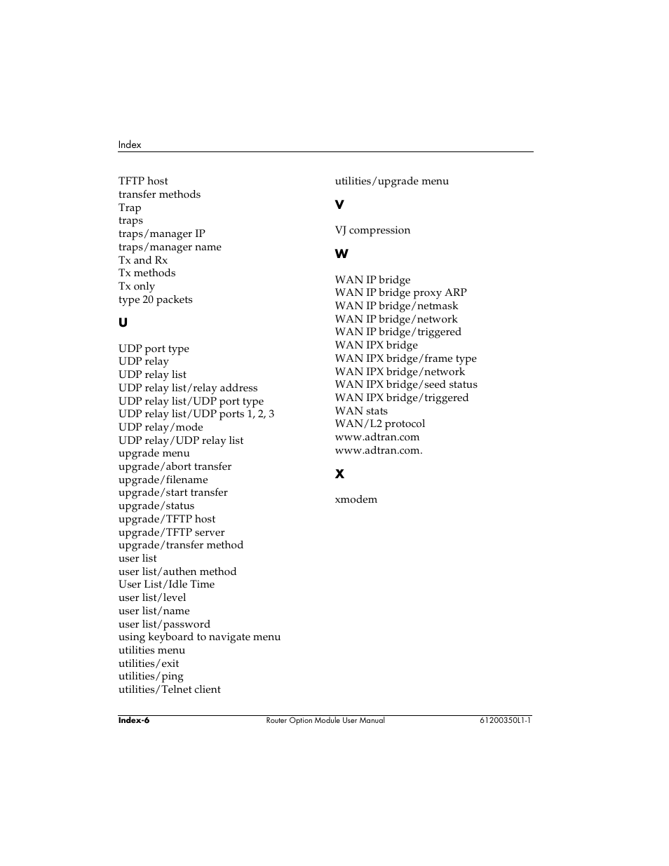 ADTRAN 1200350L1 User Manual | Page 132 / 134