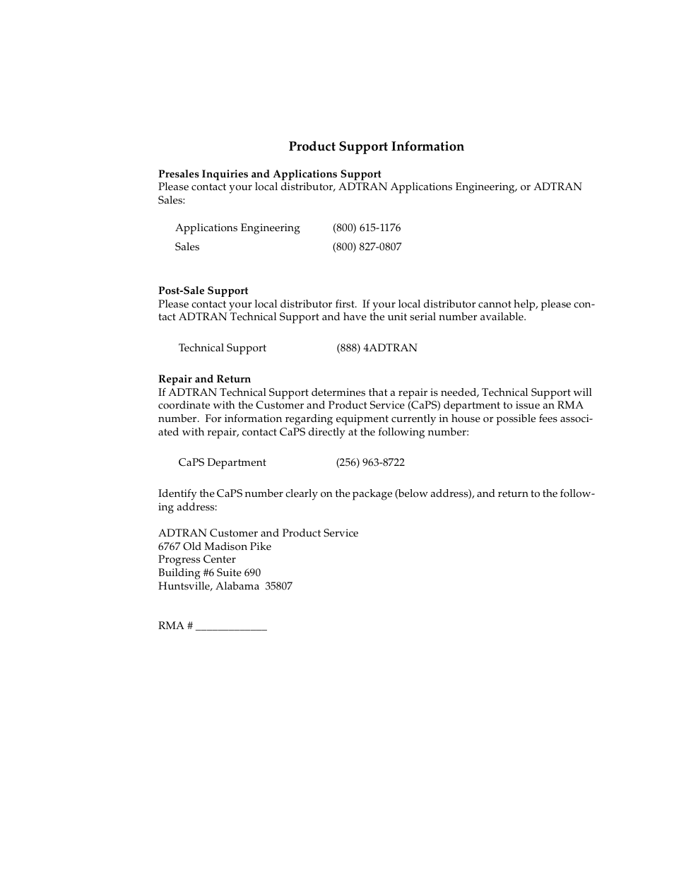 ADTRAN 1200350L1 User Manual | Page 133 / 134