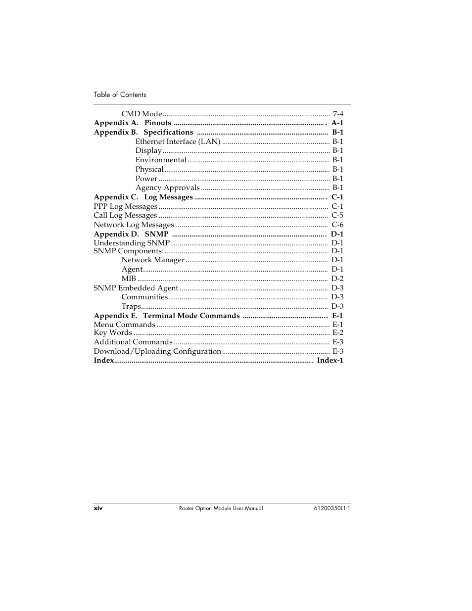 ADTRAN 1200350L1 User Manual | Page 14 / 134