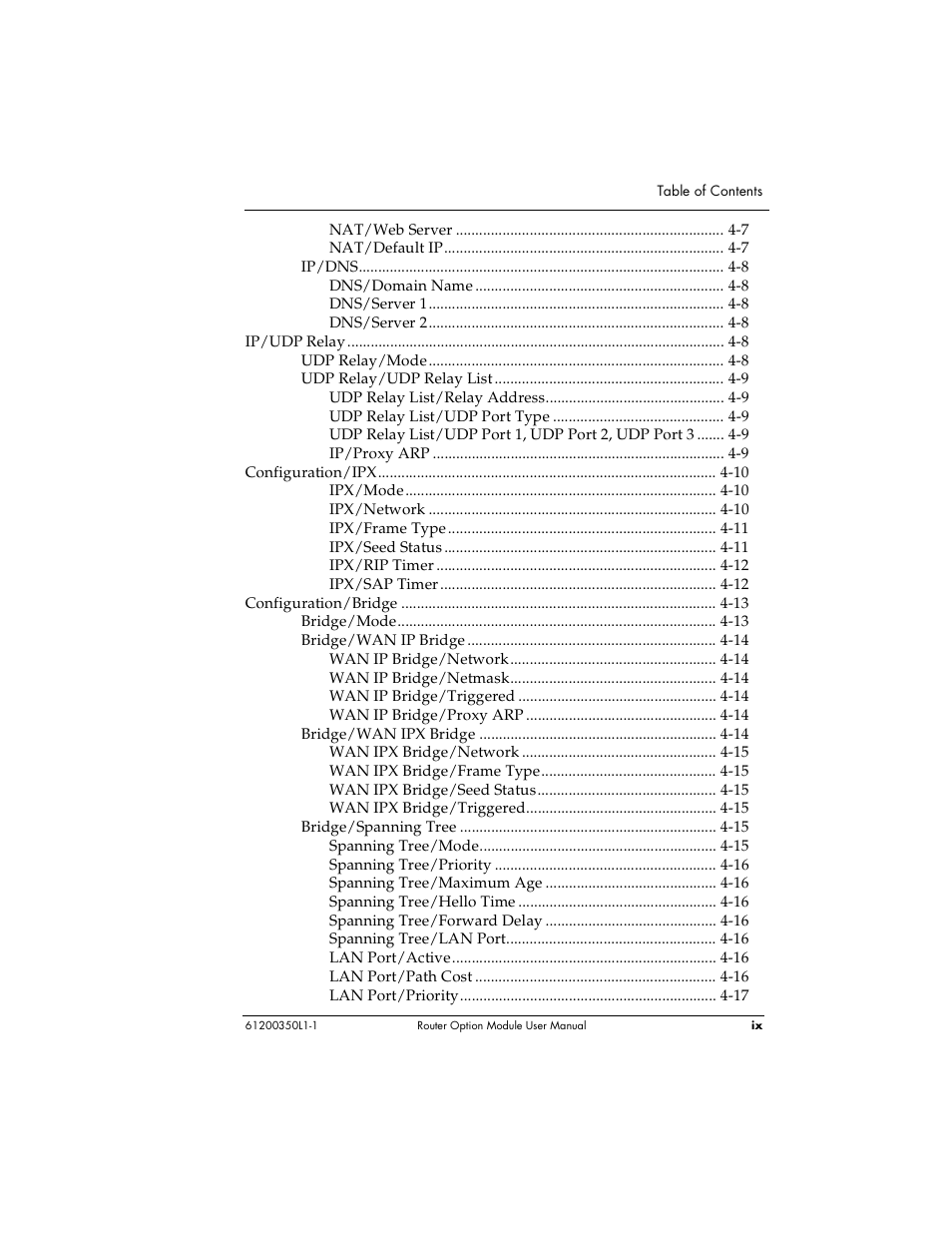 ADTRAN 1200350L1 User Manual | Page 9 / 134