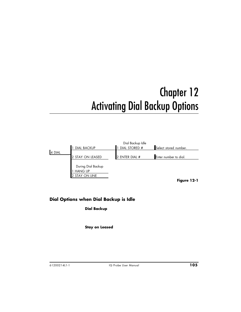Chapter 12 activating dial backup options | ADTRAN 1200214L1 User Manual | Page 129 / 163