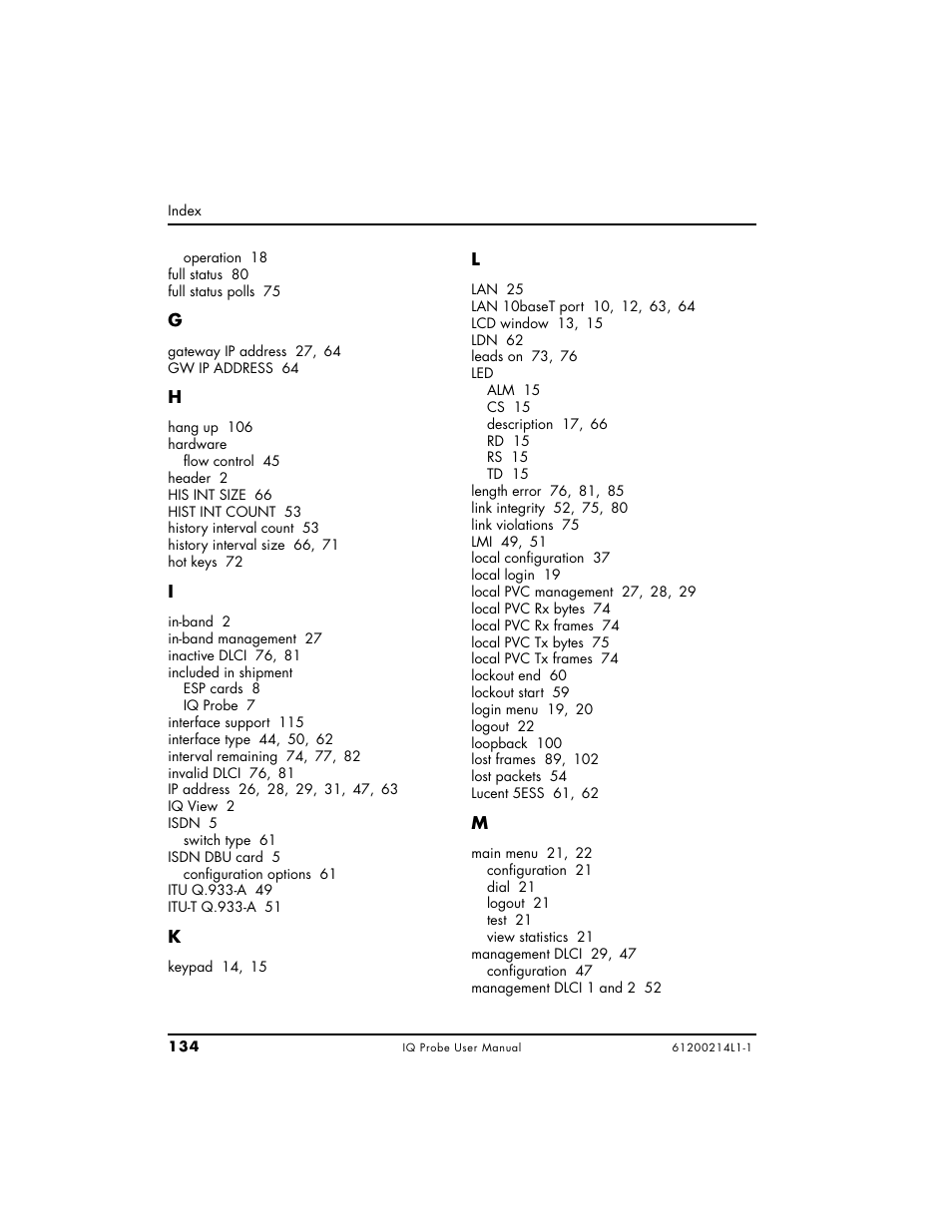 ADTRAN 1200214L1 User Manual | Page 158 / 163