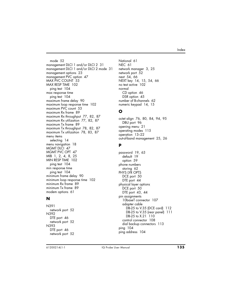 ADTRAN 1200214L1 User Manual | Page 159 / 163