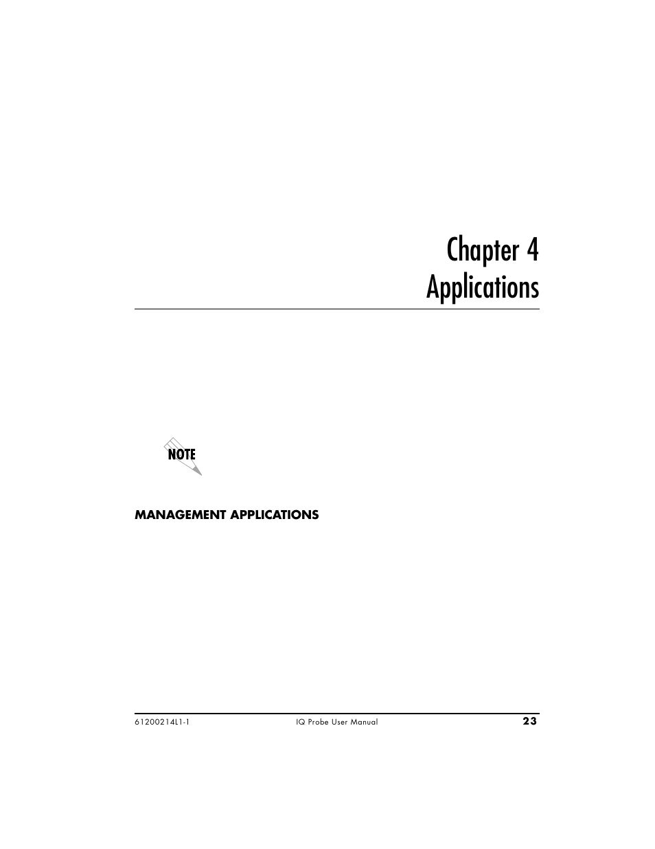 Chapter 4 applications | ADTRAN 1200214L1 User Manual | Page 43 / 163
