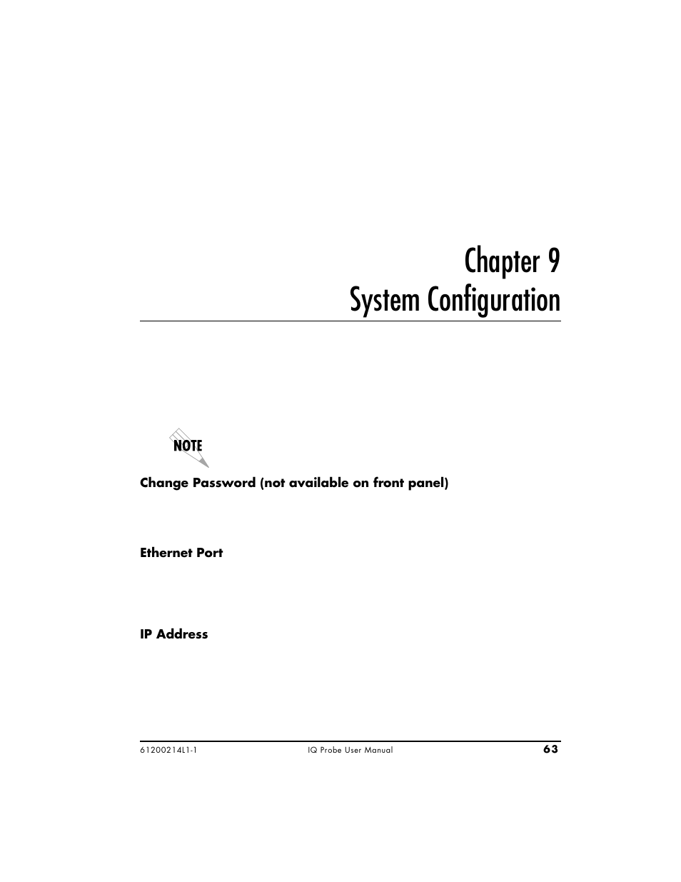 Chapter 9 system configuration | ADTRAN 1200214L1 User Manual | Page 87 / 163