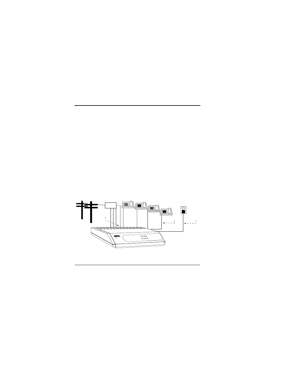 Powering with the nt1 ace, Power supply, The adtran nt1 ace | At the power jack located on the nt1 ace | ADTRAN NT1 ACE4 User Manual | Page 22 / 30