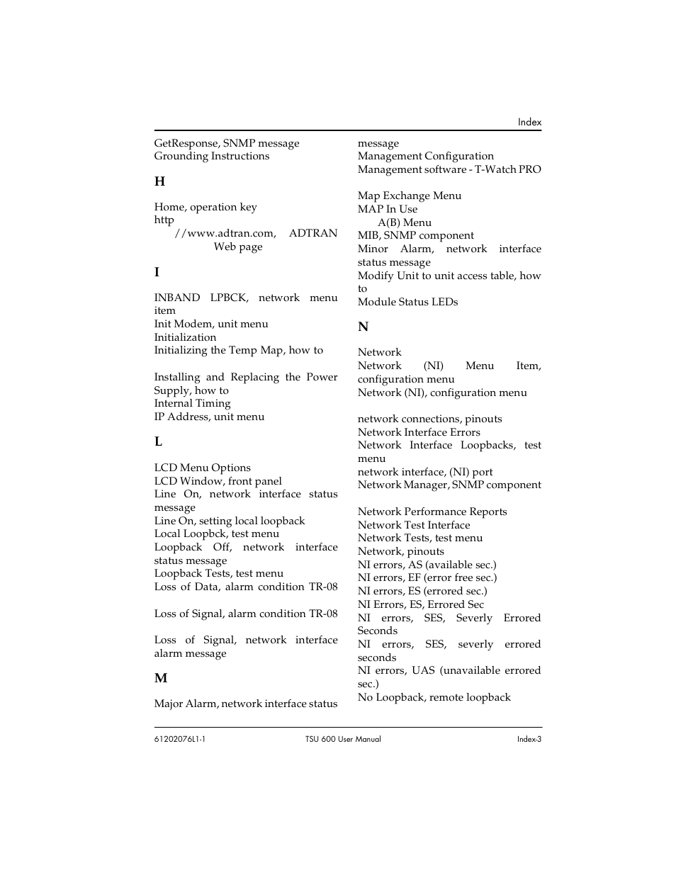 ADTRAN 1202076L2 User Manual | Page 119 / 123