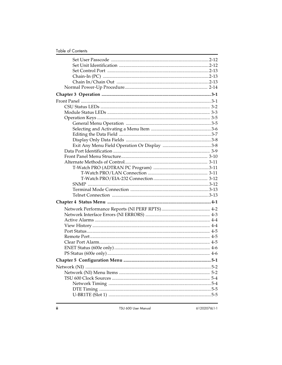 ADTRAN 1202076L2 User Manual | Page 14 / 123