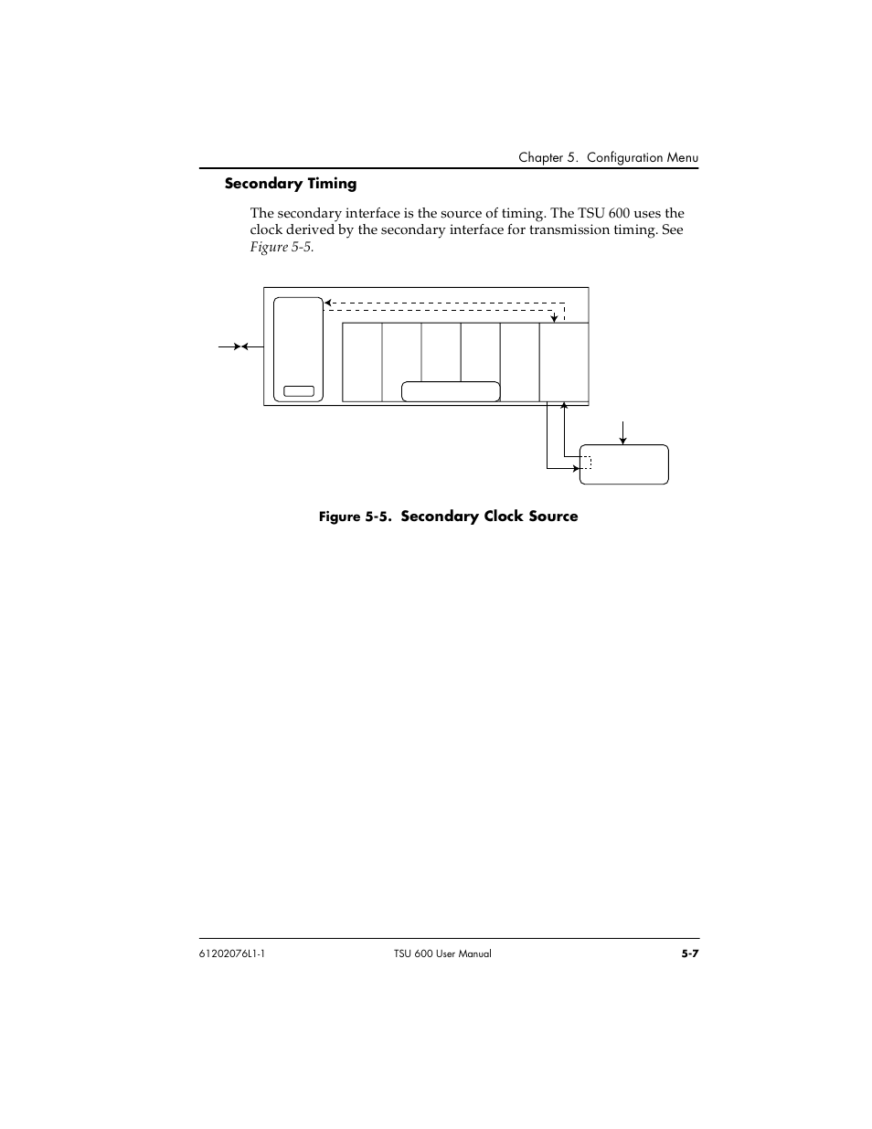 Secondary clock source | ADTRAN 1202076L2 User Manual | Page 67 / 123