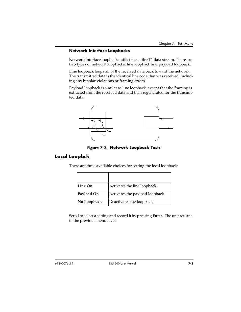 Local loopbck | ADTRAN 1202076L2 User Manual | Page 83 / 123