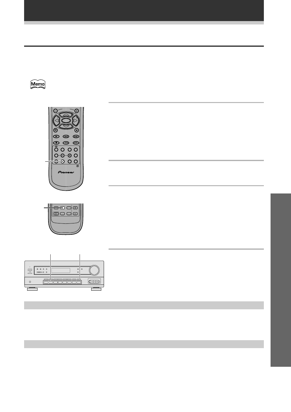 Réalisation d’un enregistrement, Enregistrement audio ou vidéo, Fonctionnement | Contrôle de l’enregistrement (monitor), 2 préparez la source de programme | Pioneer VSX-709RDS User Manual | Page 51 / 124