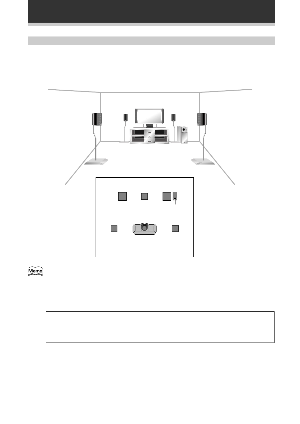 Collocazione dei diffusori, Collegamento degli apparecchi | Pioneer VSX-709RDS User Manual | Page 72 / 124