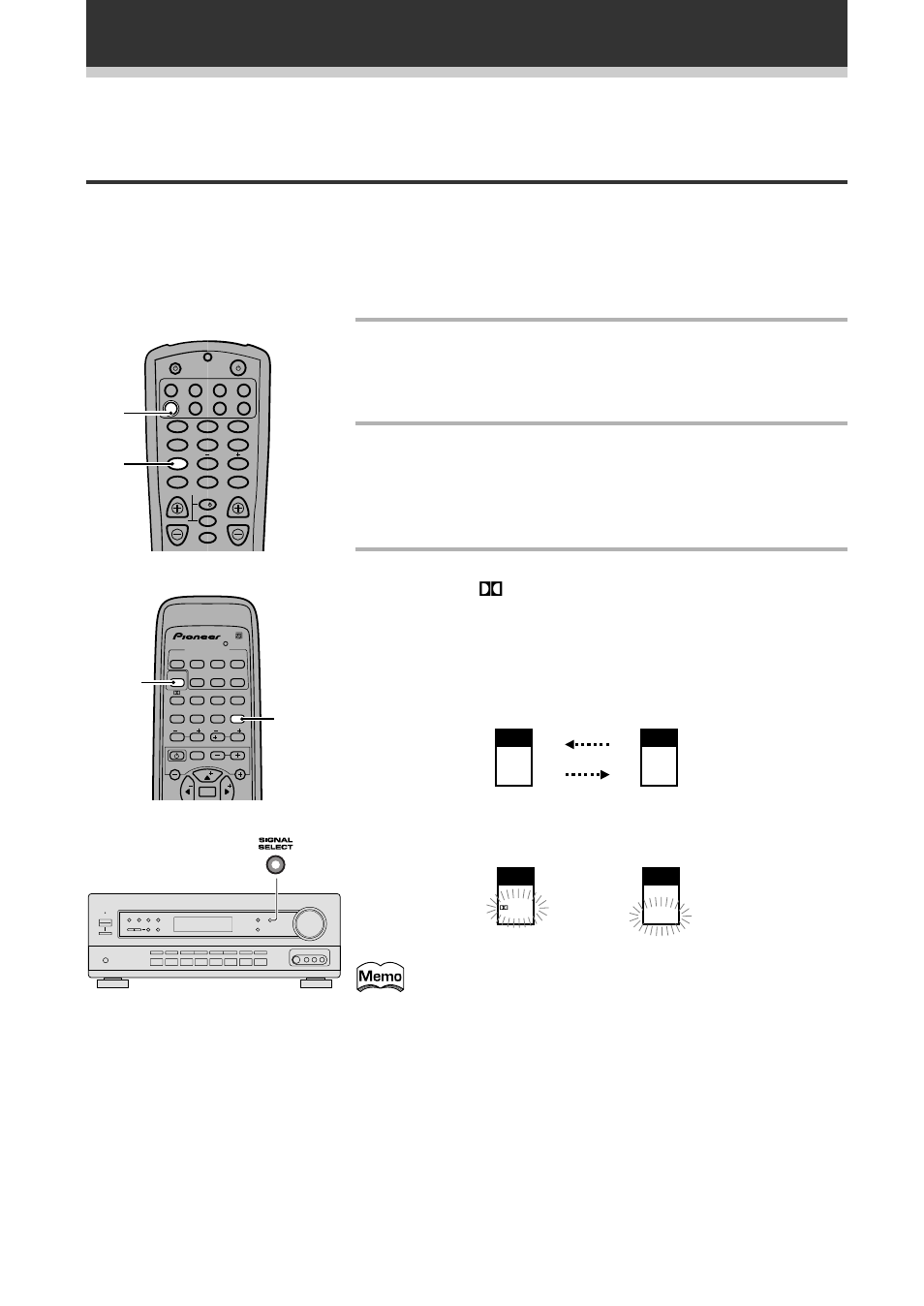 Modi audio | Pioneer VSX-709RDS User Manual | Page 94 / 124