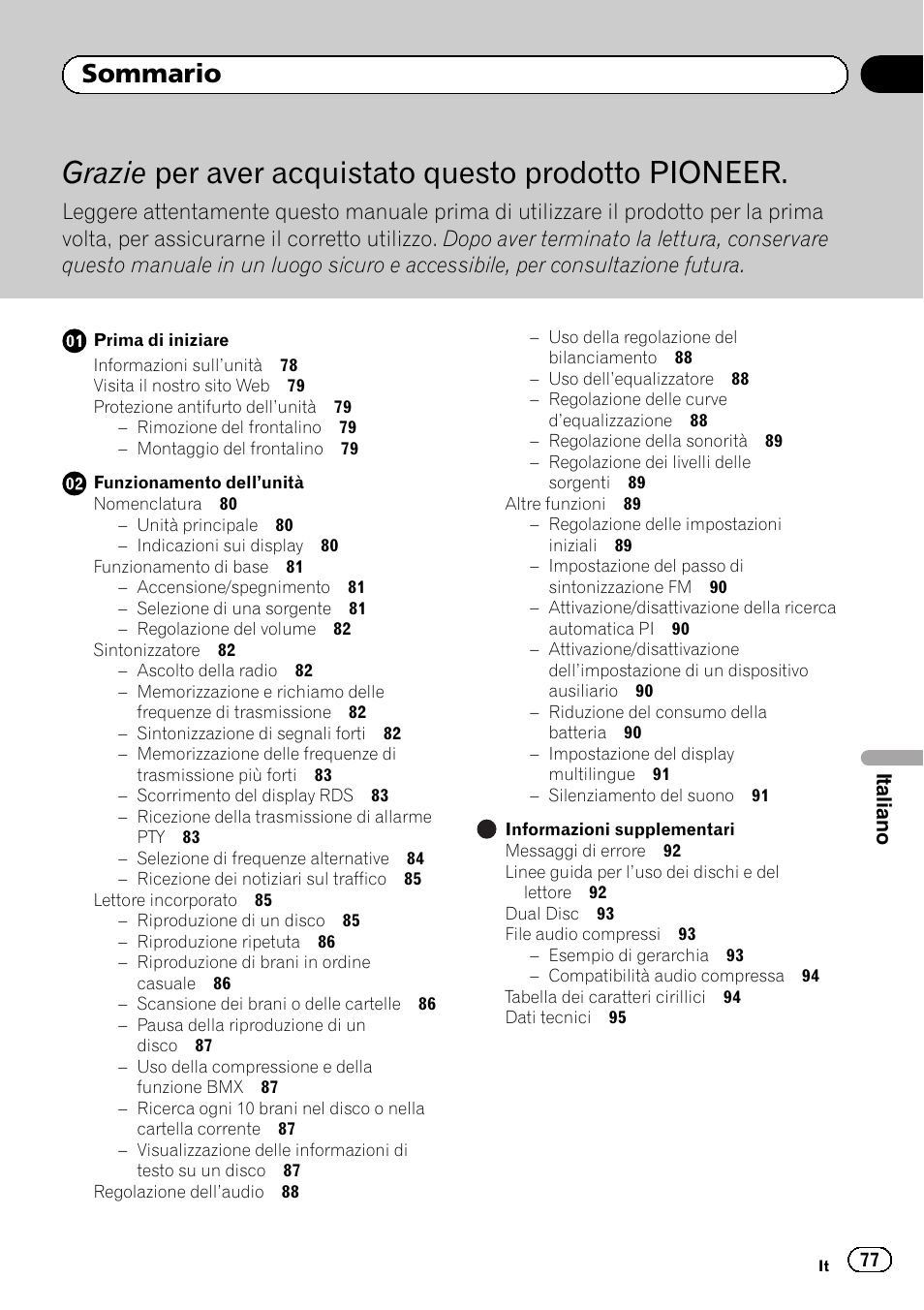 Pioneer DEH-1120MP User Manual | Page 77 / 134