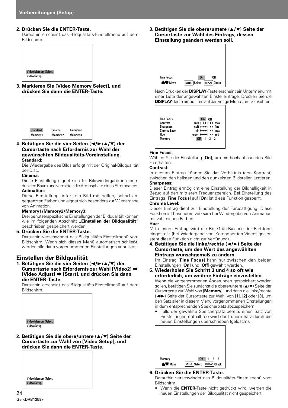 Einstellen der bildqualität | Pioneer DVJ-X1 User Manual | Page 126 / 295