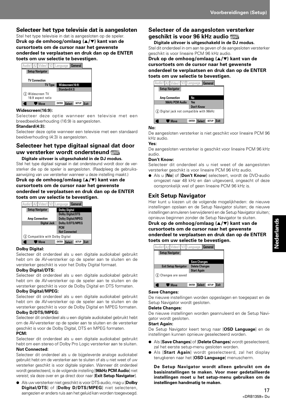 Exit setup navigator | Pioneer DVJ-X1 User Manual | Page 215 / 295