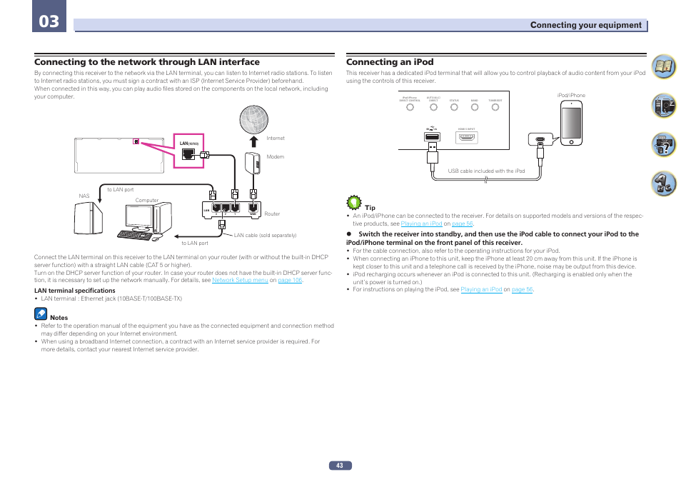 Pioneer SC-LX78-S User Manual | Page 43 / 141