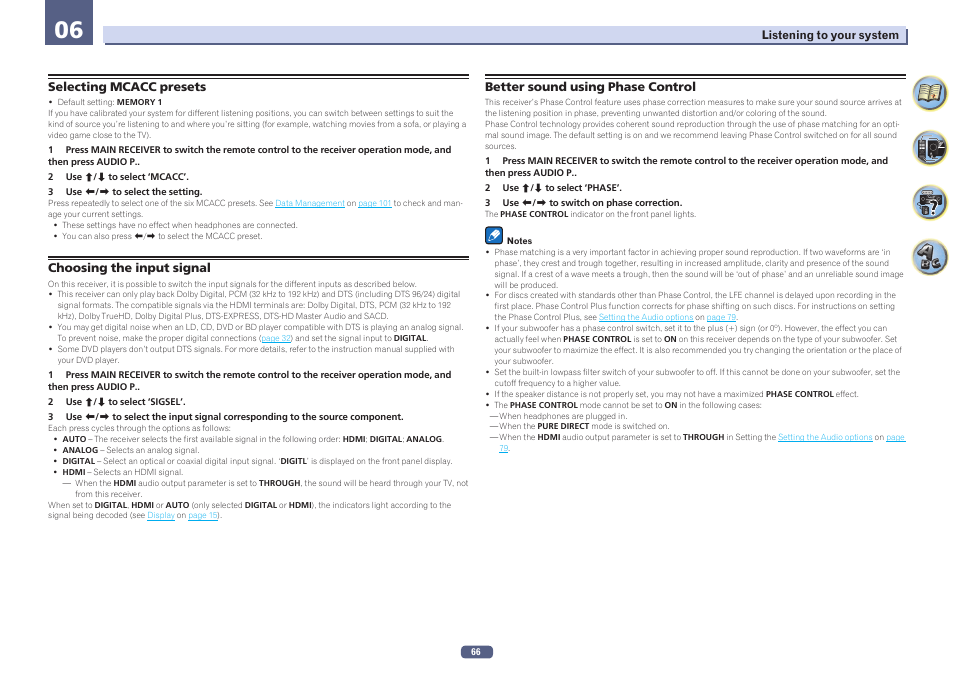 Pioneer SC-LX78-S User Manual | Page 66 / 141