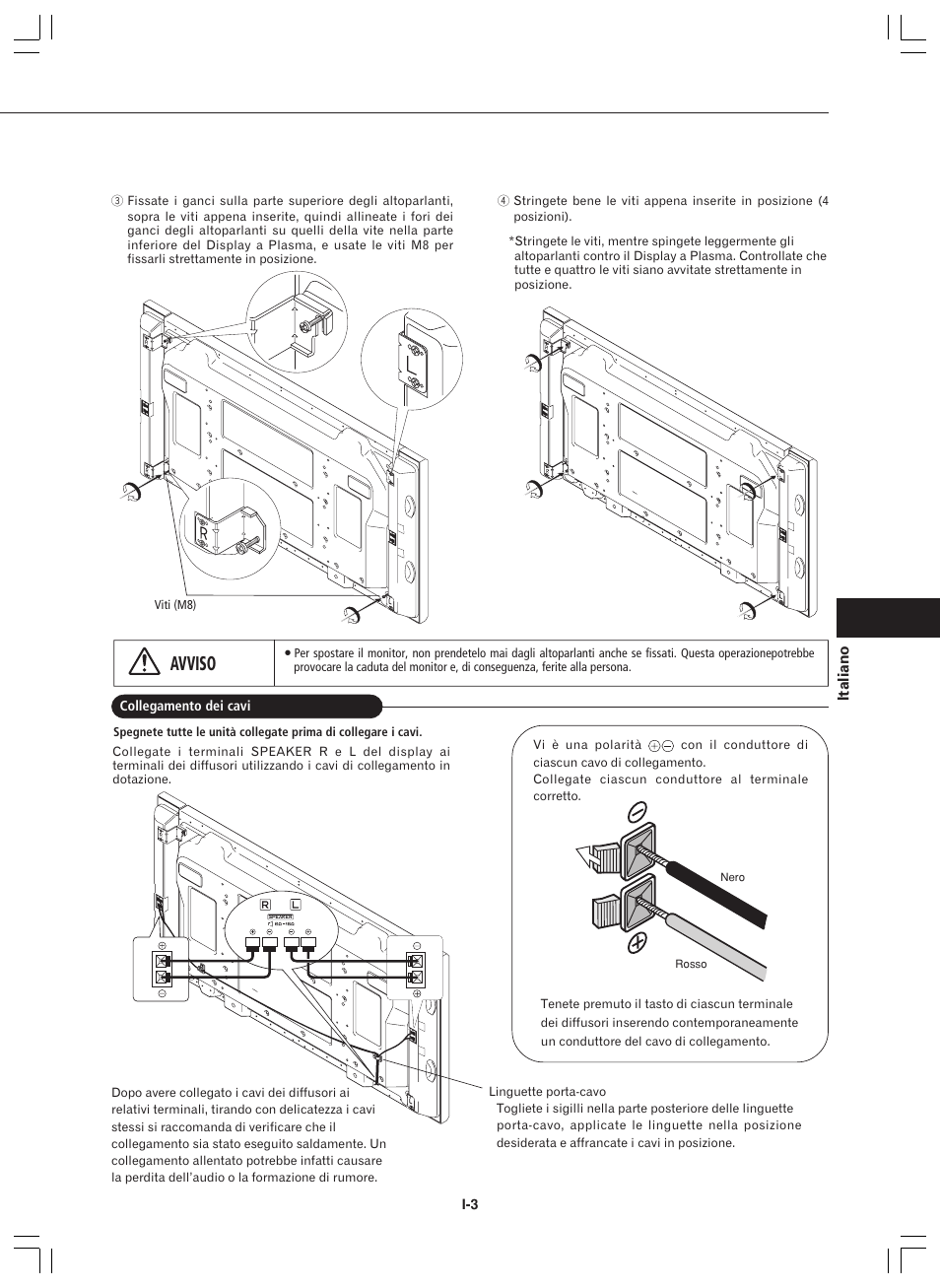 Avviso | Pioneer PDP-S44-LR User Manual | Page 21 / 32