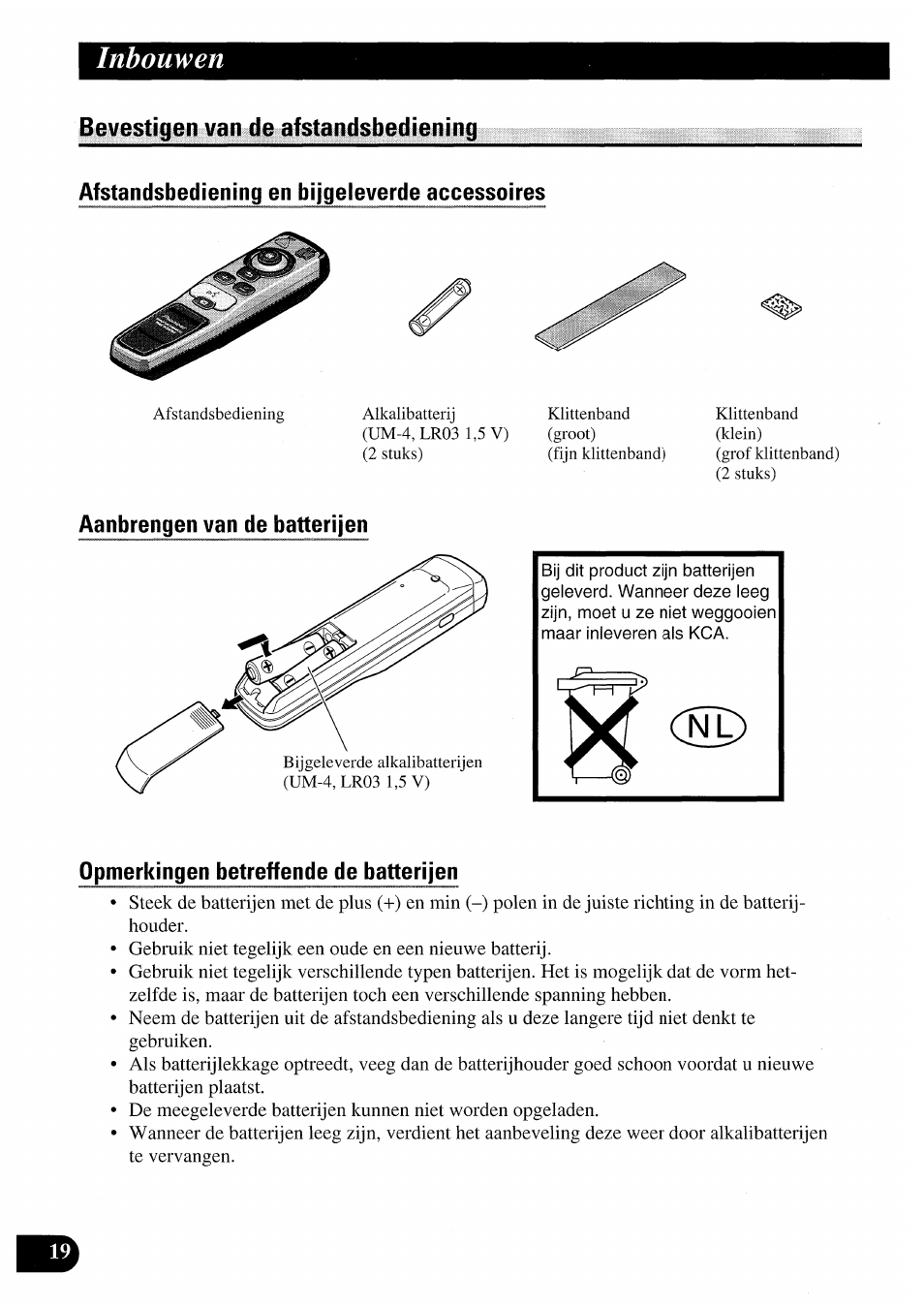 Inbouwen | Pioneer AVIC50S User Manual | Page 140 / 146