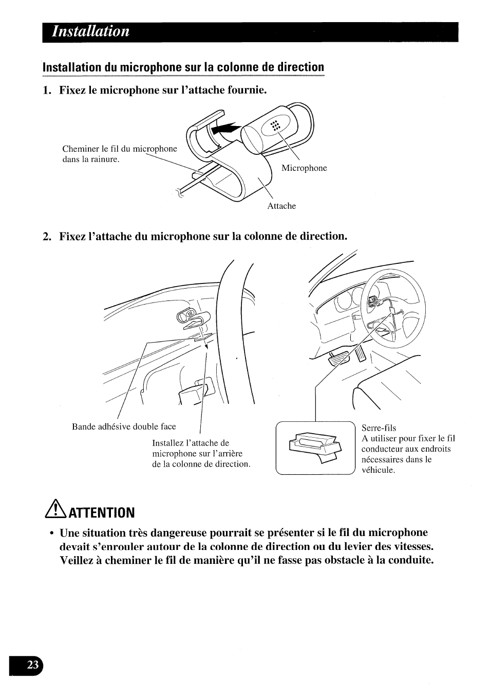 Aanention, Installation | Pioneer AVIC50S User Manual | Page 96 / 146