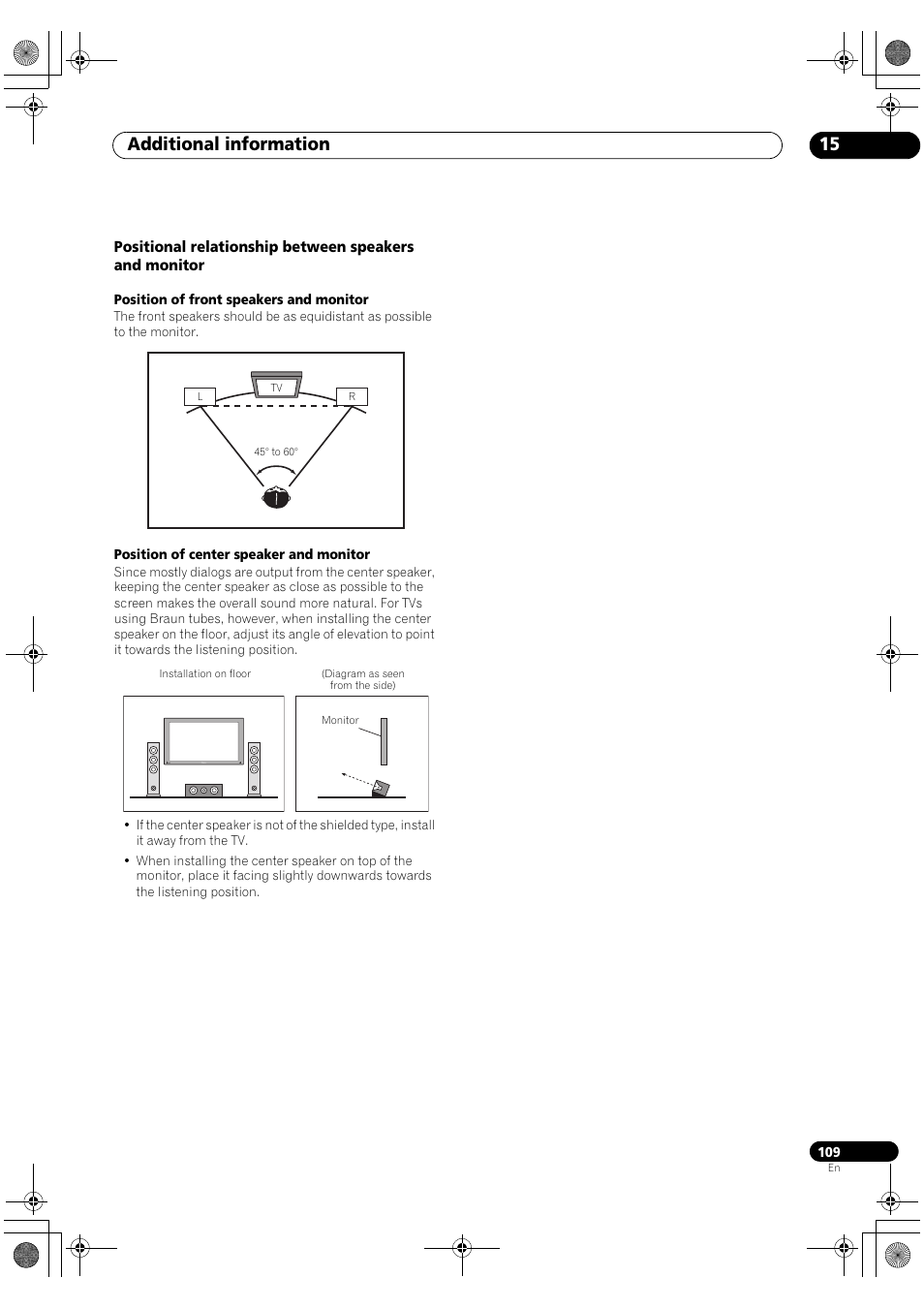 Additional information 15 | Pioneer SC-LX81 User Manual | Page 109 / 134
