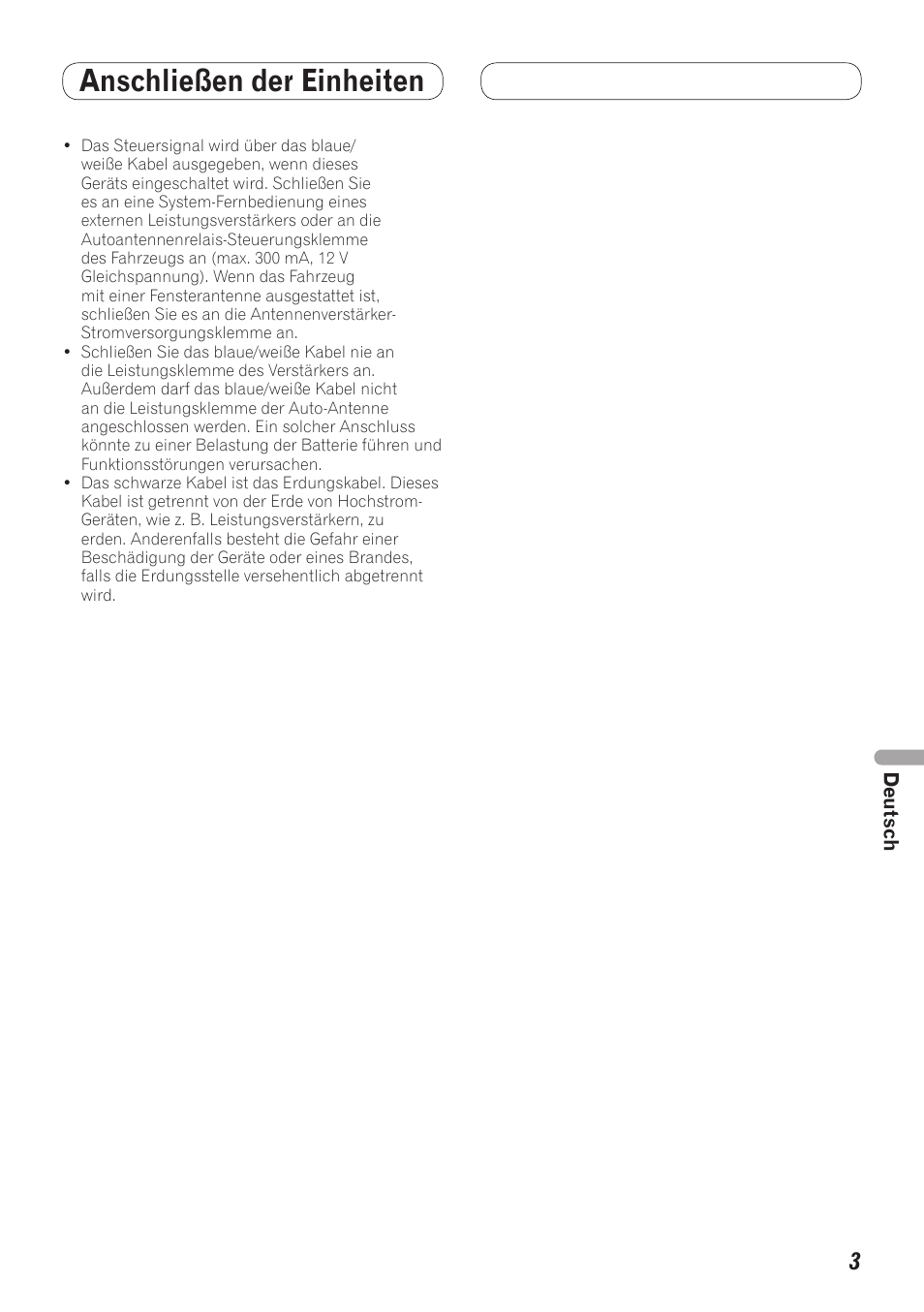 Anschließen der einheiten | Pioneer MVH-7300 User Manual | Page 35 / 64