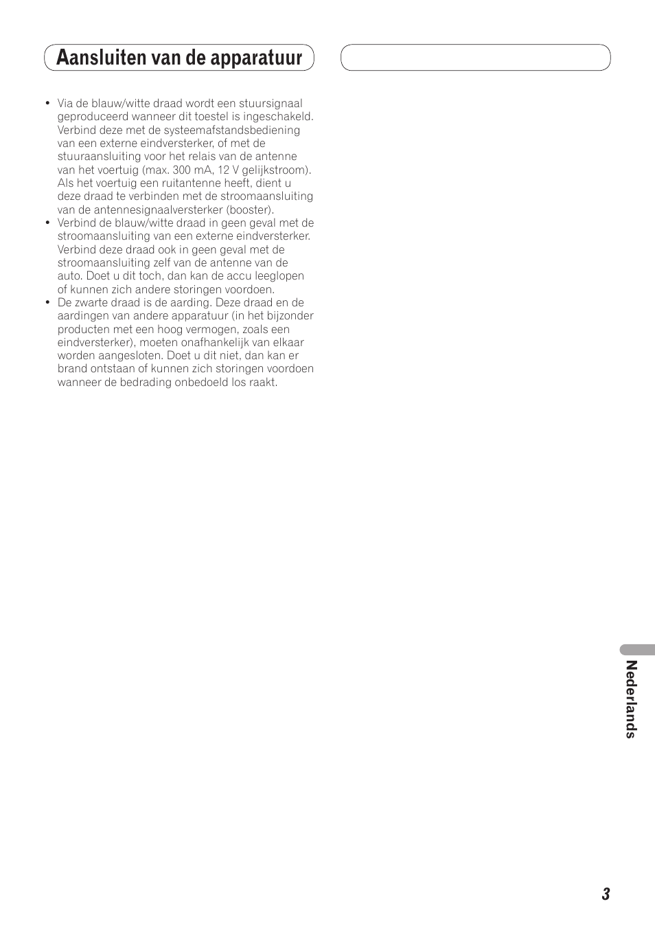 Aansluiten van de apparatuur | Pioneer MVH-7300 User Manual | Page 43 / 64