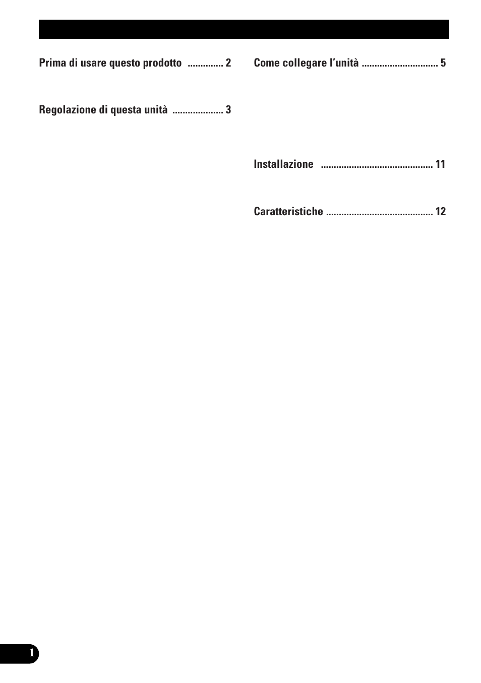 Indice | Pioneer GM-X944 User Manual | Page 50 / 76