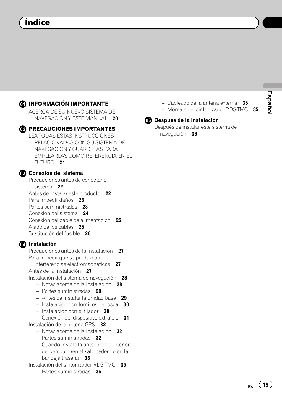 Pioneer AVIC-F220 User Manual | Page 19 / 112