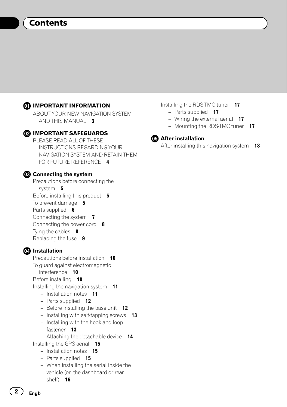 Pioneer AVIC-F220 User Manual | Page 2 / 112