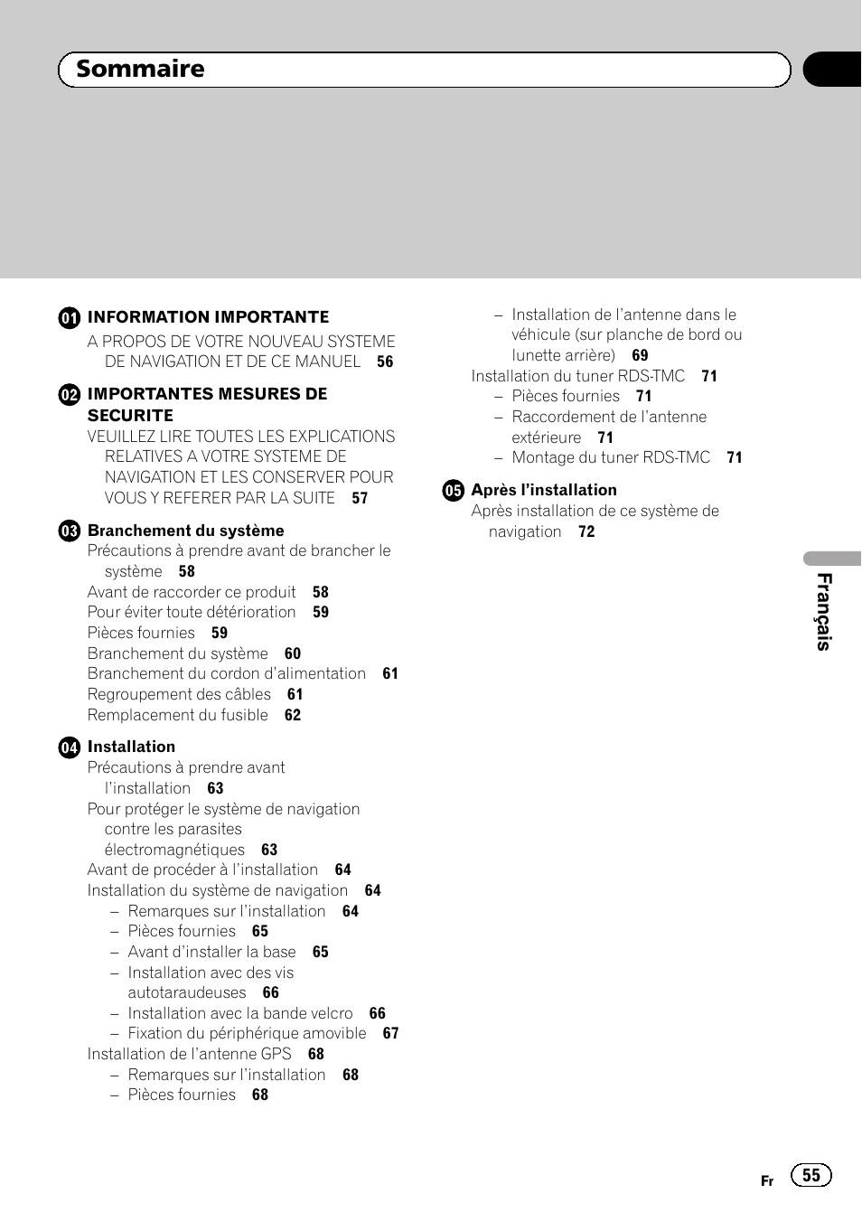 Pioneer AVIC-F220 User Manual | Page 55 / 112