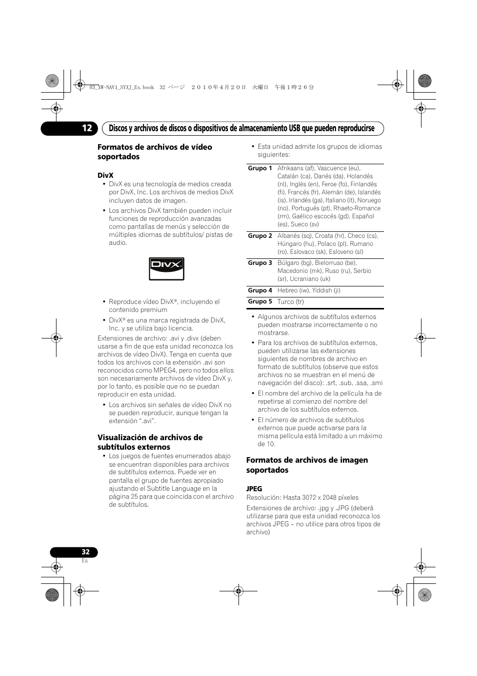 Pioneer XW-NAV1-K User Manual | Page 116 / 128