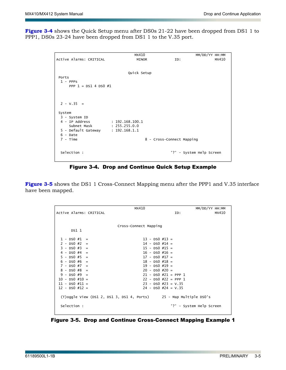 ADTRAN MX410 User Manual | Page 23 / 108