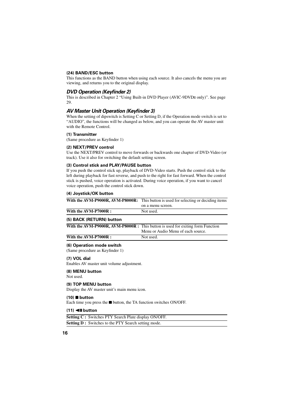P. 16-p | Pioneer AVIC-85DHV-2 User Manual | Page 18 / 56
