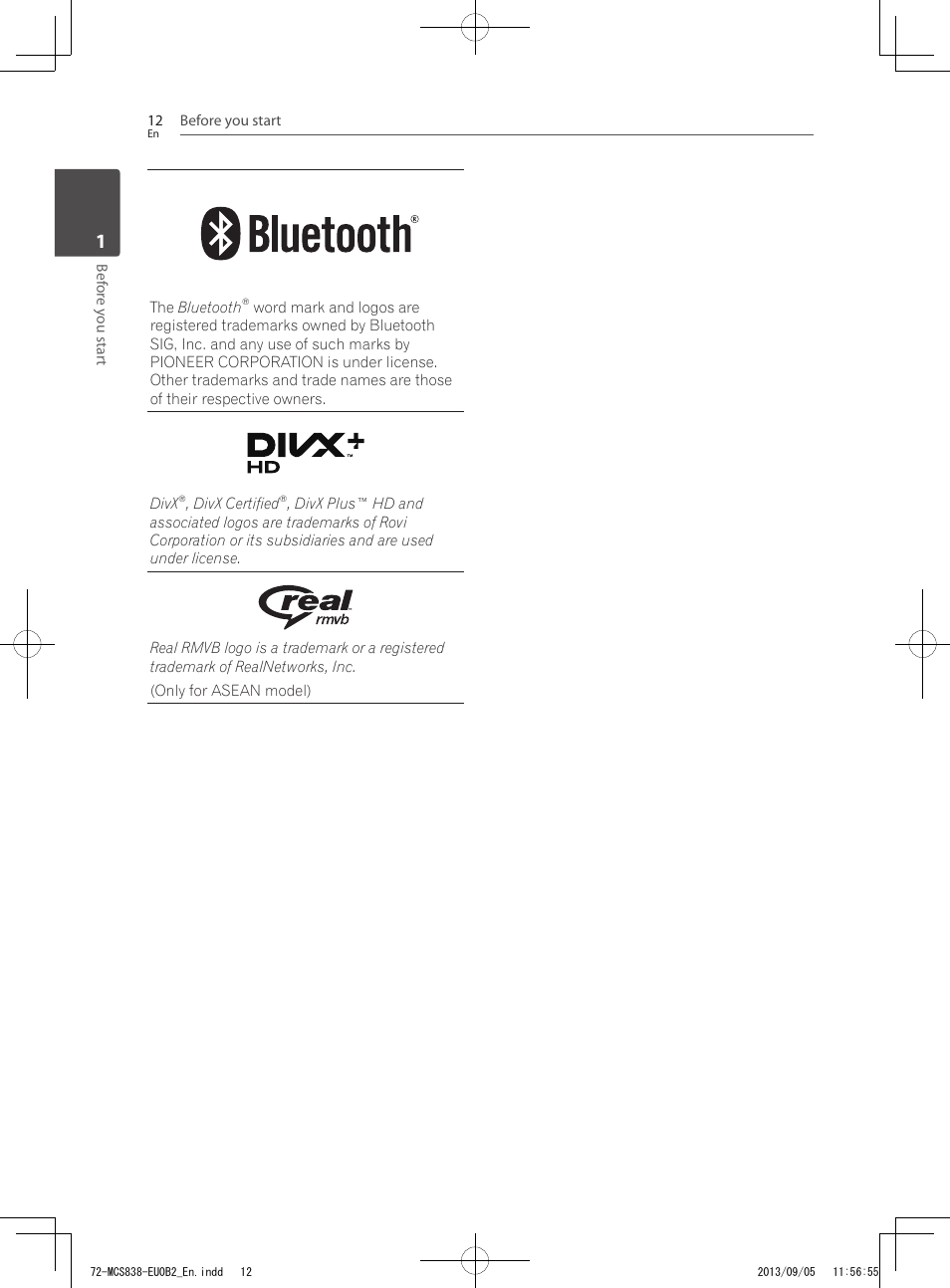 Pioneer SBX-N700 User Manual | Page 12 / 68