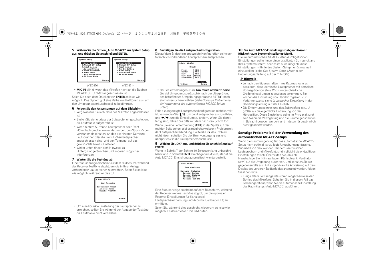 Pioneer VSX-821 User Manual | Page 152 / 156