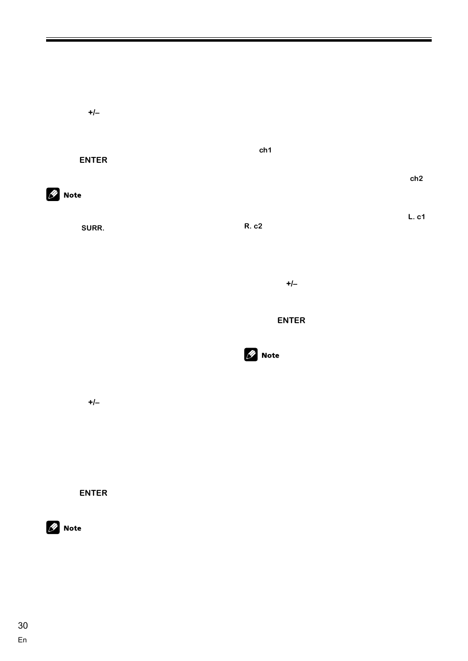 Fine tuning your surround sound dual mono setting, Surround speakers distance setting, Dynamic range control setting | Pioneer VSX-C100-S User Manual | Page 30 / 60