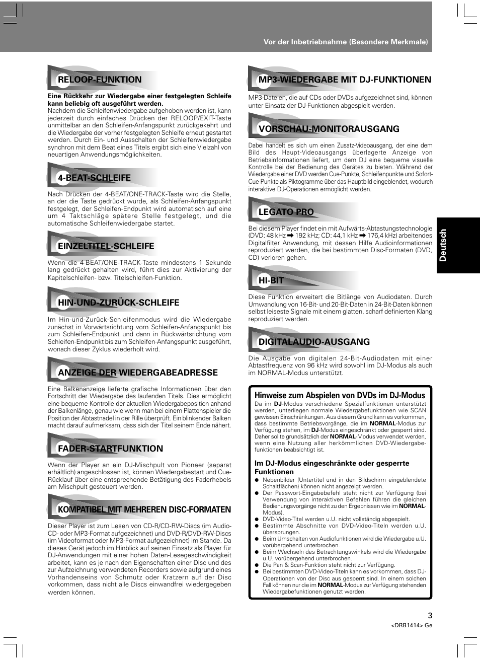 Pioneer DVJ-1000 User Manual | Page 113 / 319