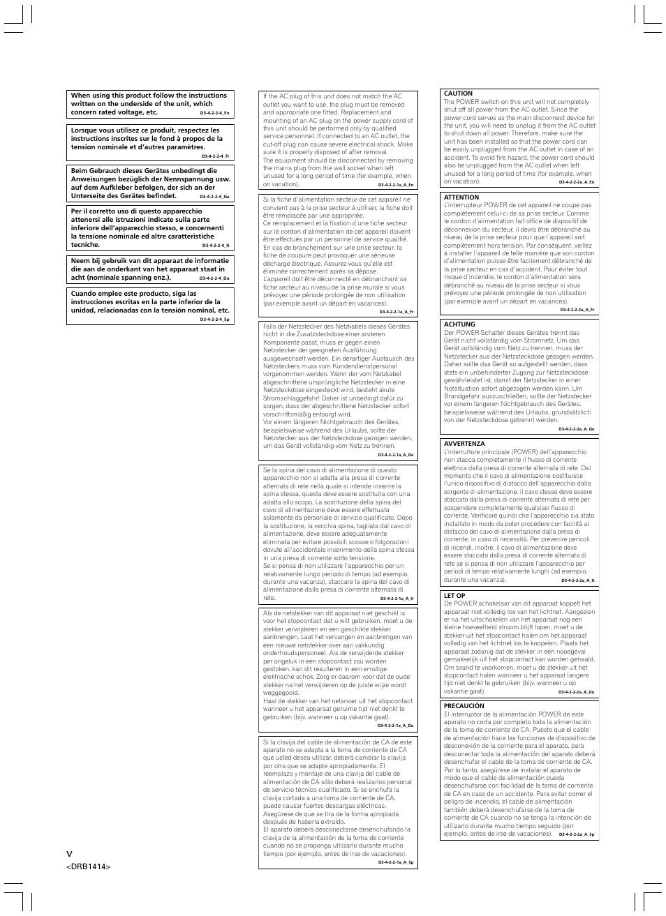 Pioneer DVJ-1000 User Manual | Page 6 / 319